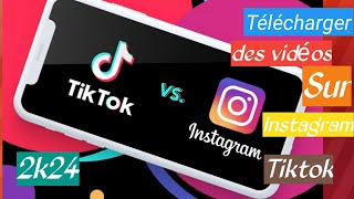 Télécharger du contenu médias sociauxInstagram tiktok [upl. by Laeria39]