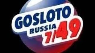 GOSLOTO 749 STRATEGY FOR TWO AND ABOVE NUMBERS russia [upl. by Rasaec]