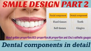 SMILE DESIGN lecture part2Tooth components in detail [upl. by Nevuer]