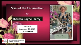 Mass of the Resurrection for Theresa Boyne Terry [upl. by Aluor12]