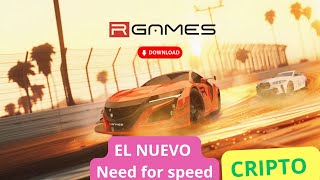 R GAMES el nuevo NEED FOR SPEED CRYPTO [upl. by Narret]