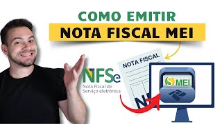 Como Emitir nota fiscal Mei  Serviços [upl. by Litha]