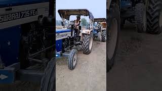 Swaraj 735 fe And Swaraj 744 xt working video [upl. by Aikcir]