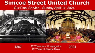 Our Final Service  Sunday April 14 2024 [upl. by Najib]