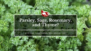 Parsley Sage Rosemary and Thyme [upl. by Nnylsor]