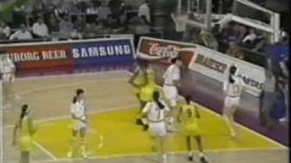 1o Tempo  Parte 2 Brasil x China  Final do Campeonato Mundial de Basquete Feminino 1994 [upl. by Hara]