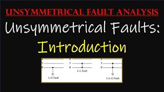 Lecture1 Unsymmetrical Fault Analysis Introduction [upl. by Newg]