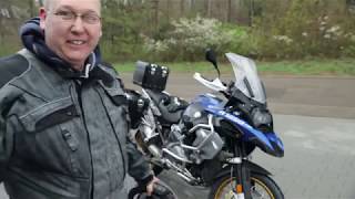 Taking Delivery of the 2019 BMW R 1250 GS Adventure in the rain [upl. by Euqininod623]