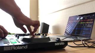 Practice mix on Roland DJ202  Serato [upl. by Valencia]