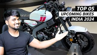 TOP 05 Upcoming new bike launches India 2024  Upcoming new Bikes  Upcoming Bikes In India 2024 [upl. by Nikkie]