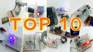 TOP 10 Mejores Proyectos electronicos🔌💡 [upl. by Anayra]