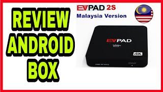 Review Android Box EVPAD 2S Max 4K [upl. by Grinnell]