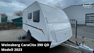 Weinsberg CaraCito 390 QD Modell 2023 [upl. by Pansy]