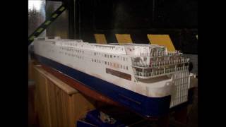 Model RC ferry ship North Sea Ferries quotNorseaquot currently named Pride of York [upl. by Johna]