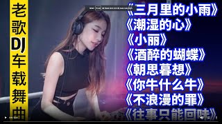 经典老歌DJ，怀旧音乐，最火劲爆车载DJ舞曲《三月里的小雨》小丽 [upl. by Knight]