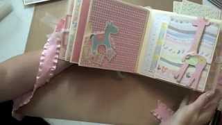 6x6 Baby Album featuring KampCo quotItsy Bitsyquot [upl. by Jasmin]