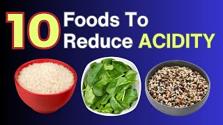 10 Foods That Reduce Acidity In The Body  VisitJoy [upl. by Eitra]