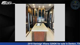 Remarkable 2018 Vanleigh Vilano Fifth Wheel RV For Sale in Denton TX  RVUSAcom [upl. by Basile17]