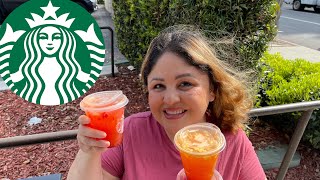 Starbucks New Spicy Refresher Drinks 2024 [upl. by Astri]