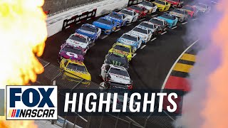 2024 Busch Light Clash at The Coliseum Highlights  NASCAR on FOX [upl. by Chessa]