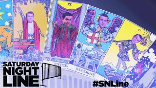 Saturday Night Line SNLs Taran Killam Tells Fans Fortunes [upl. by Ahsineg]