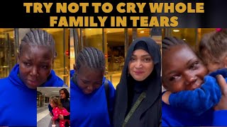 Kenyan Nanny Rosie Goes Viral As Arab Family She Was Working For Left In Tears Saying Goodbye 🥺 [upl. by Rochkind]