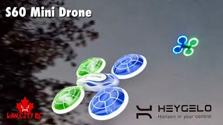 Heygelo S60 Mini Drone Awesome Night Flyer [upl. by Lundeen733]