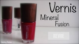 Revue Les Vernis MINERAL FUSION Iherb [upl. by Rehpotsrik]