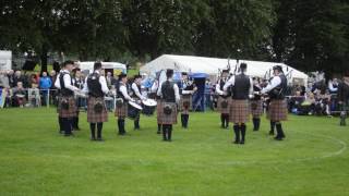 Cullybackey Grade 4a Pipe Band All Ireland 2017 [upl. by Aihgn886]