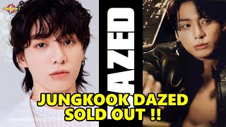 Sold Out Jungkook BTS DAZED UK Cover Sold Out in Just Five Minutes Trending Topic on Twitter [upl. by Halla]