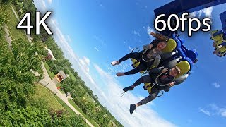 Power Surge onride 4K POV 60fps Tayto Park Emerald Park [upl. by Herzen]