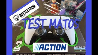 ðŸŽ® Test de la manette PS4 ðŸŽ® Battletron de chez Action [upl. by Baese]