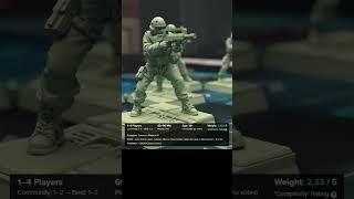 Metal Gear Solid The Board Game best features quick Review boardgaming soloboardgames boardgames [upl. by Margaretha]