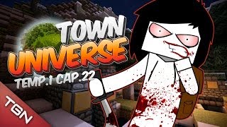 TOWN UNIVERSE SHADOW EL MAGO Y LA BODA SORPRESA 22 MINECRAFT SERIE DE MODS [upl. by Colp701]