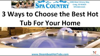 Best Outdoor Hot Tub Store Steamboat Springs Sale Low Prices [upl. by Haroppiz]