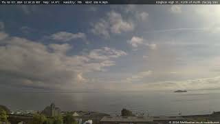 3 October 2024  Kinghorn WeatherCam Timelapse [upl. by Kucik]