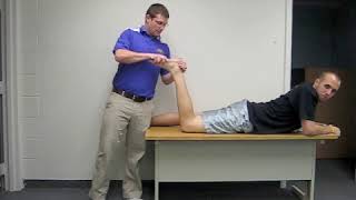 Peroneal Tendon Subluxation Test [upl. by Taddeo]