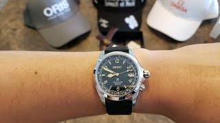 The best field watch for the money Seiko Alpinist spb121 review [upl. by Aihsekyw]