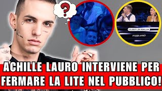 X Factor del 26 Settembre Caos in Diretta TV Achille Lauro Interviene per Fermare [upl. by Narol]