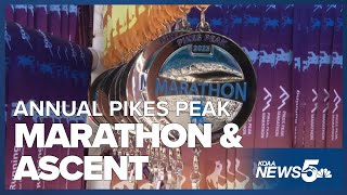 Records broken at Pikes Peak Marathon and Ascent [upl. by Frederigo]