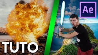 TUTO  INITIATION AUX EFFETS SPÉCIAUX SUR ADOBE AFTER EFFECTS [upl. by Klingel]