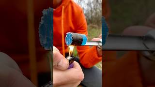 SURVIVAL bushcraft skills with Soap 🧼 camping survival bushcraft outdoors lifehack [upl. by Sirtimid]