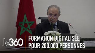 Recensement de la population Ahmed Lahlimi présente la plateforme de formation en ligne [upl. by Tur]