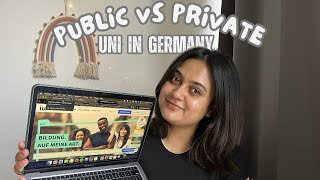 4 Private Vs Public Uni in Germany IUBH Berlin  Life Abroad  Germany [upl. by Aerua322]