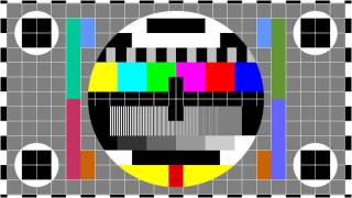 FULL HD PM5644 test pattern  1920 x 1080 60p  1 Hour with 1Khz sound [upl. by Areval]