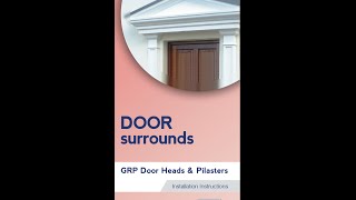 New StormFIX Stormking Ltd GRP Door Surround  Fixing Video [upl. by Annaigroeg656]