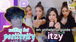 Itzy react an unhelpful guide to itzy  Kpopper in love 💘🌸 [upl. by Aihsekal661]