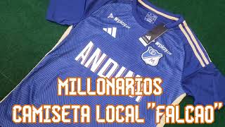 ⚽🇨🇴 CAMISETA FÚTBOL BARATA  MILLONARIOS LOCAL 20242025  FALCAO 9 🐯  MESSIOKCOM 🇨🇴⚽ [upl. by Ardnoik]