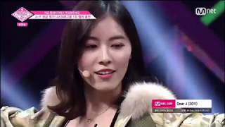 Produce48 SKE48 Matsui Jurina  Itano Tomomi  Dear J [upl. by Attecnoc]