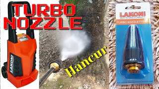 LAKONI Daytona TURBO Nozzle power cleaning high pressure washing [upl. by Nylaf1]